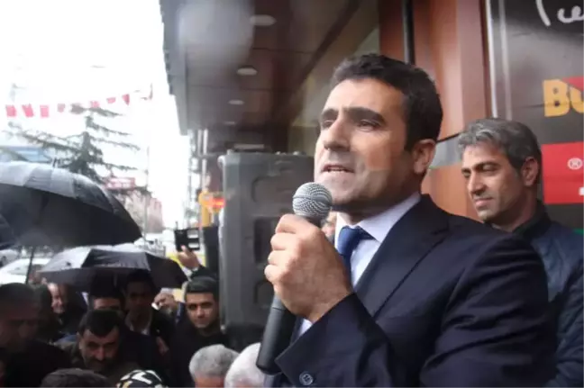 AK Parti'nin Bingöl Başkan Adayına Coşkulu Karşılama