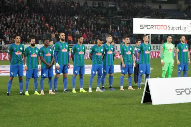 Spor Toto Süper Lig: Çaykur Rizespor: 0 - Mke Ankaragücü: 1 (İlk Yarı)