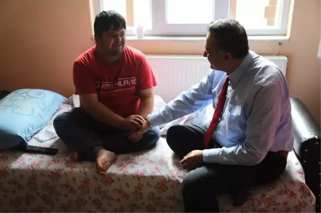 Başkan Cabbar'dan Ramço'ya Geçmiş Olsun Ziyareti