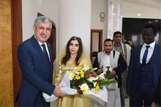Göçmen Öğrencilerden Başkan Polat'a Ziyaret