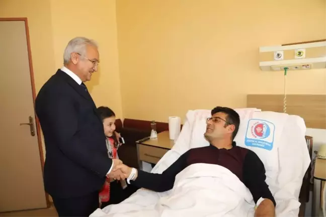 Başkan Başsoy'dan Hasta Ziyareti