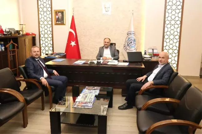 AK Parti Adayı Yaşar'dan Başkan Özaltun'a Ziyaret