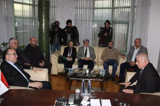Zeytinoğlu, Dtso'yu Ziyaret Etti