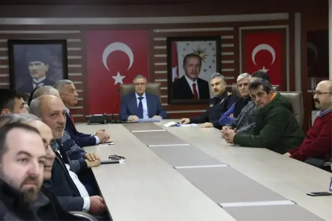 Giresun'da Trafik Güvenliği Toplantısı Yapıldı