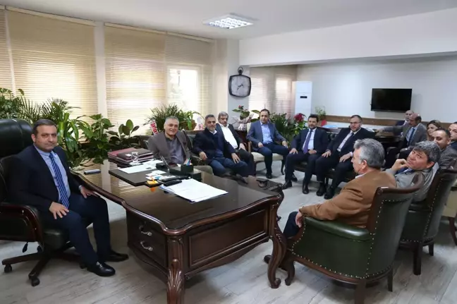 İş İnsanları Tazeaslan'ı Ziyaret Etti