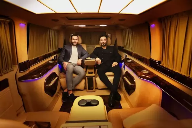 İşte Tarkan'ın Minibüsü