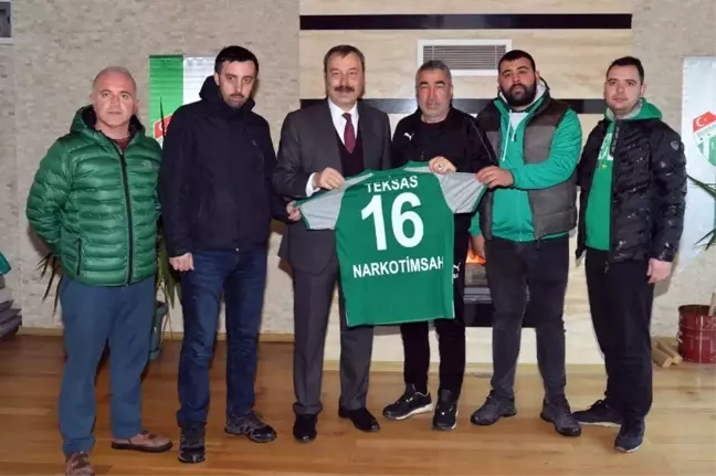 Bursaspor'un 'Narko Timsah' Teşekkürü