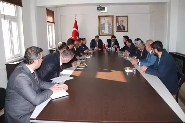 Yunak'ta Seçim Güvenliği Toplantısı Yapıldı