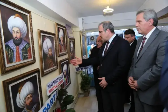 Kütahya'da Osmanlı Padişahları Portre Sergisi