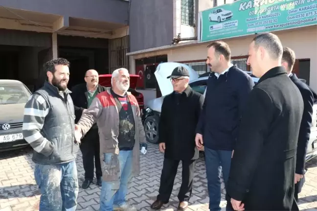 Çaydamar Esnafı Alan'a Yol Çilesini Anlattı, Destek Sözü Verdi