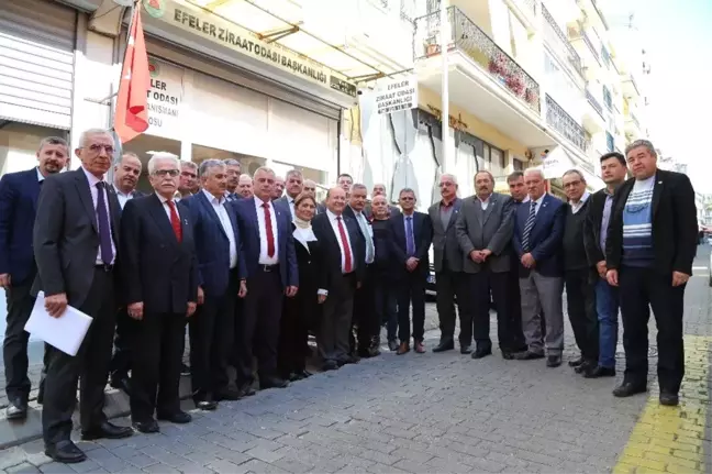 Başkan Özakcan, Efeler Ziraat Odası'nı Ziyaret Etti