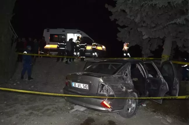 Trafik Kazasında 1 Kişi Öldü, 2' Si Ağır 4 Yaralı