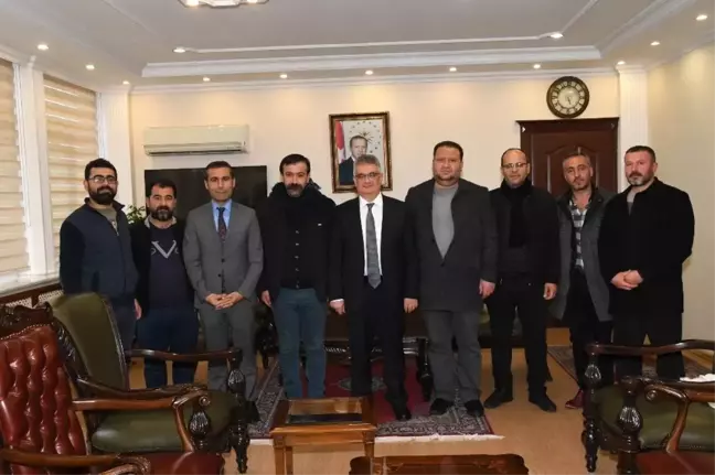 Başkan Koç ve Taraftarlar Vali Pekmez ile Biraya Geldi