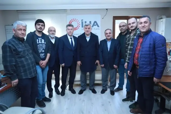 Başkan Karaosmanoğlu'ndan İha'ya Veda Ziyareti
