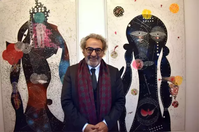 Prof. Dr. Koçan'ın Sanko Sanat Galerisindeki Sergisine İlgi