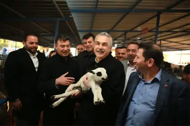Mustafa Savaş'a Dalama Hayvan Pazarında Yoğun İlgi