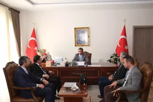 Demir, Oltu'ya Yapacakları Yatırımları Kaymakam Turan'a Anlattı