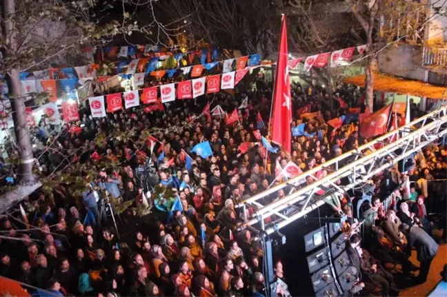 Güzelçamlı Halkı Fuat Akdoğan'ı Bağrına Bastı