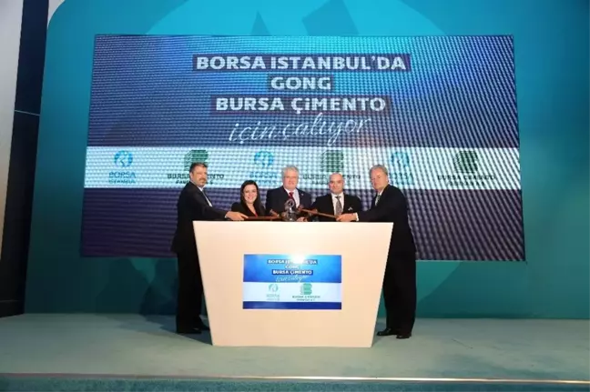 Borsa İstanbul'da Gong Bursa Çimento İçin Çaldı