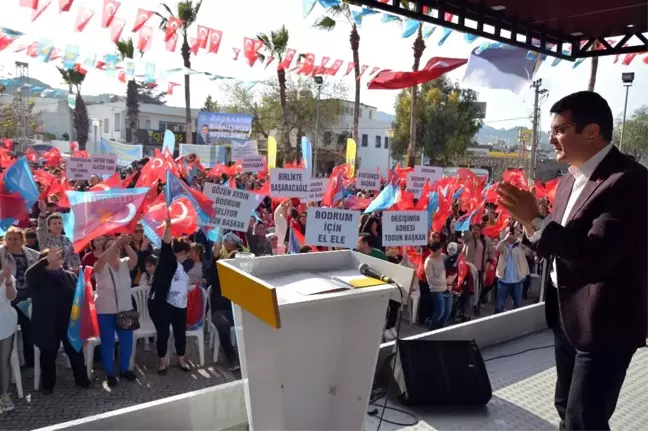 Mehmet Tosun'un Mitingi Yoğun İlgi Gördü