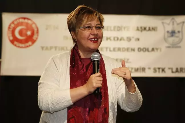 Konak'ta Pekdaş'a Veda Töreni