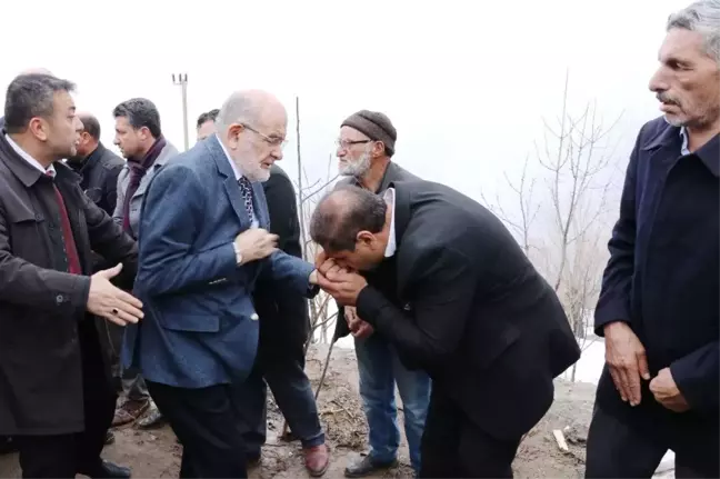 Sp Genel Başkanı Karamollaoğlu'ndan Başsağlığı Ziyareti