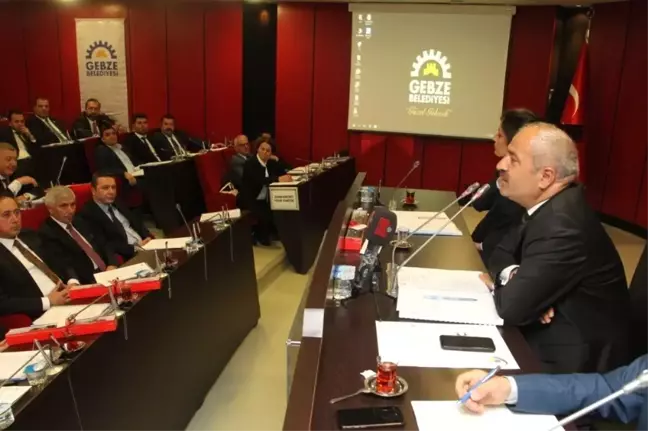 Gebze'de Nisan Ayı Meclis Toplantısı Yapıldı