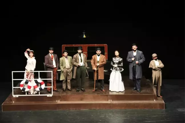 Büyükşehir Tiyatrosunun '80 Günde Dünya Gezisi' Oyunu Çocuklar ile Buluştu