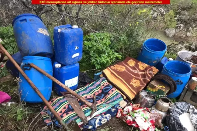Diyarbakır'da Teröristlerin İnleri İmha Edildi
