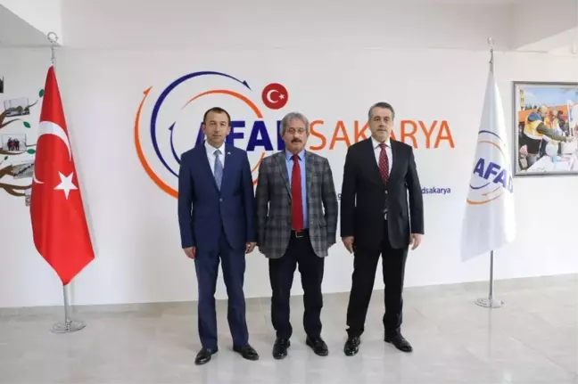 Afad Sen Genel Başkanı Ayhan Çelik'ten İl Müdürü Kaşkaş'a Ziyaret
