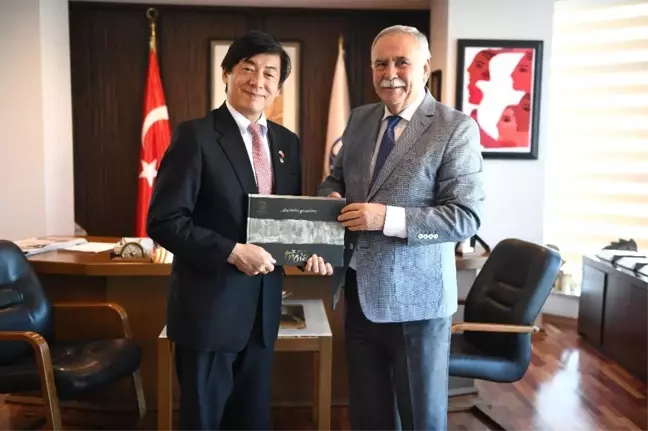 Japonya Büyükelçisi Miyajima'dan Başkan Gökhan'a Ziyaret