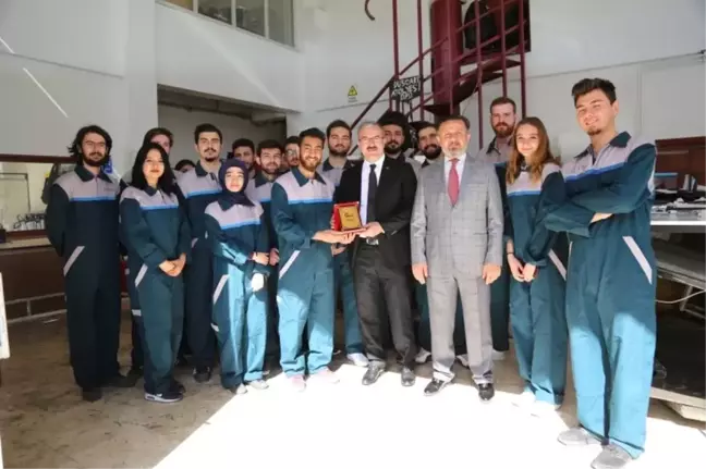 Vali Ömer Toraman Dpü'yü Ziyaret Etti
