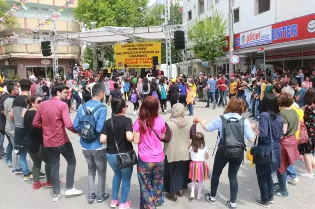 Adıyaman'da 1 Mayıs İşçi Bayramı Kutlandı