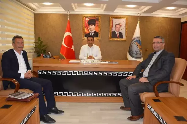 İhlas Grubundan Tercan Belediye Başkanı Gültekin'e Ziyaret