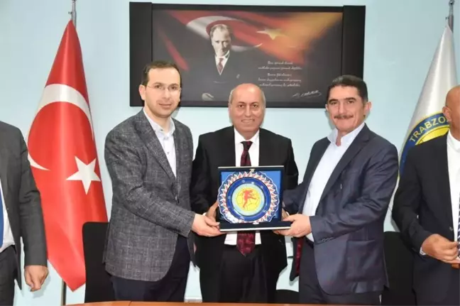 Ağrı Heyetinden Trabzon Askf'ye Ziyaret