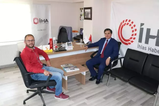 Milletvekili Güneş'ten, İha Bölge Müdürü Erdem'e Ziyaret