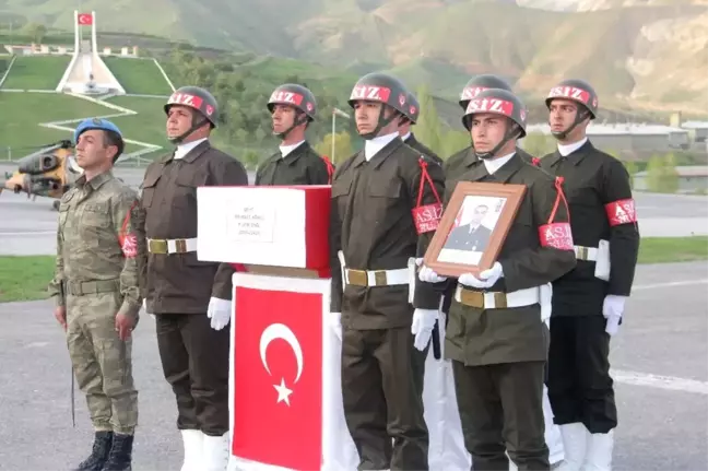Şehit Piyade Onbaşı Mehmet Köklü için Hakkari'de tören düzenlendi