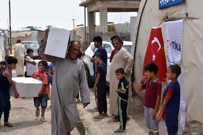 TİKA'dan Irak'ta 5 bin 800 aileye gıda yardımı