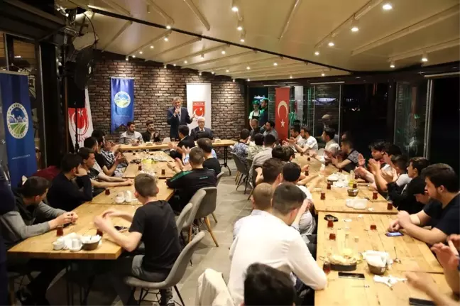 Başkan Ekrem Yüce MTTB İl teşkilatı üyeleriyle bir araya geldi
