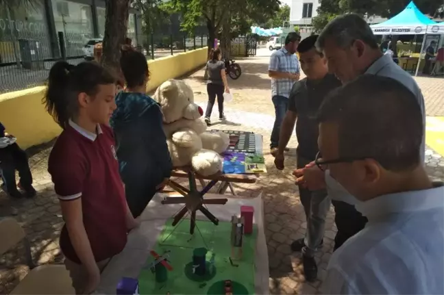 Biga'da Etwinning projeleri kapsamında öğrencilerin yaptığı çalışmalar sergilendi