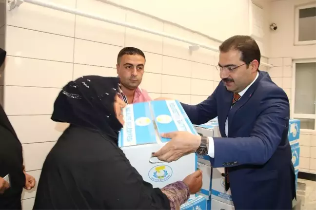 Haliliye Belediye Başkanı Canpolat'tan aşevine ziyaret