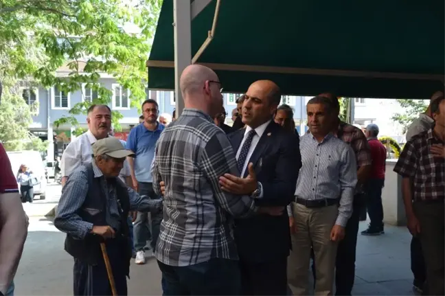 CHP İl Başkanı Sarı'nın Baba acısı