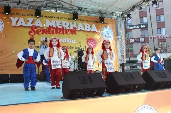 Yaza Merhaba Şenliği'nde gençler yeteneklerini sergiledi
