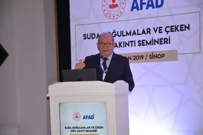 Sinop'ta Suda Boğulmalar ve Çeken Akıntı Ulusal Çalıştayı düzenlendi