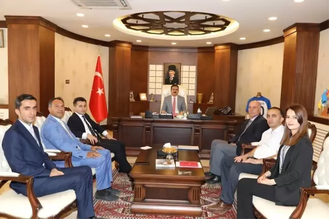 Mikro Kredi Diyarbakır Bölge Müdürü Taş'tan Vali Akbıyık'a ziyaret