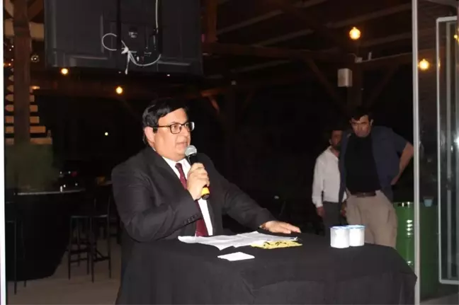 Tarsus'ta, tayini çıkan hakim ve savcılar için veda yemeği düzenlendi