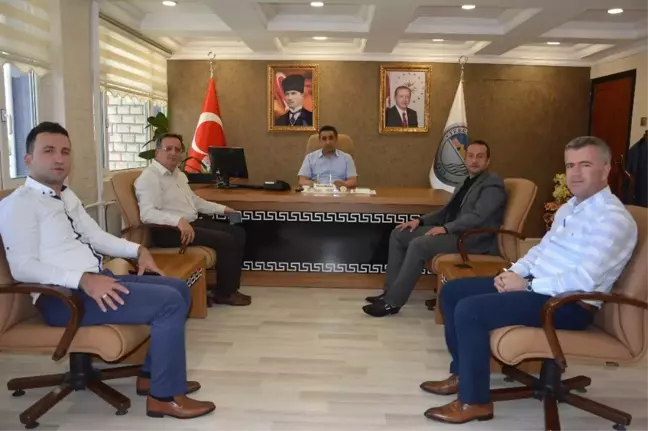 SGK İl Müdürü Uçar'dan Başkan Gültekin'e ziyaret