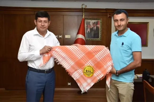 Yörüklerden Başkan Özcan'a ziyaret