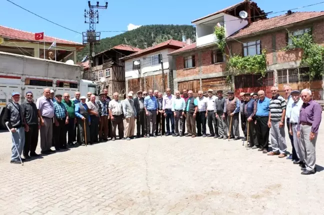 Kaymakam Pişkin, Aşağıkaya köyünü ziyaret etti