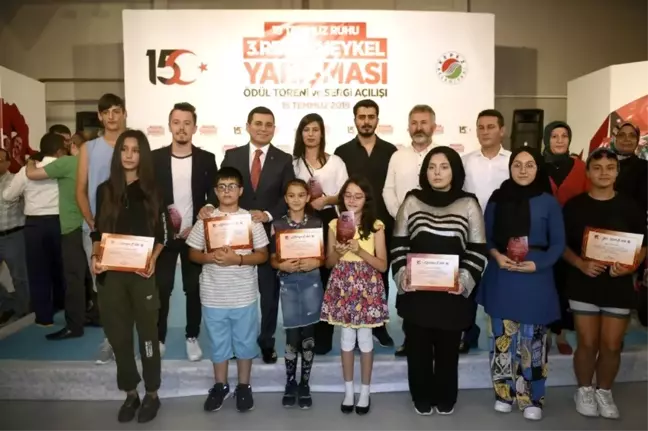 15 Temmuz eserleri ödüllendirildi